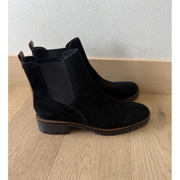 Sam Edelman Jaclyn Chelsea Booties Black 9 40 Ankle Boot Shoes Winter - Picture 1 of 5